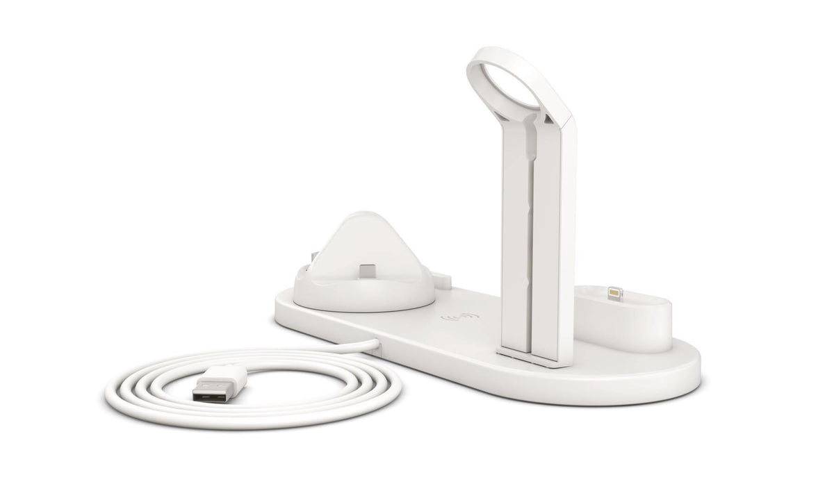 3-in-1 Wireless Charger for Apple Devices and Headphones